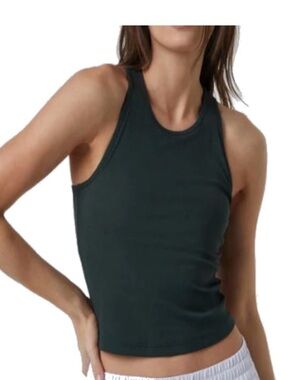 Vuori Black Muscle Tank Top